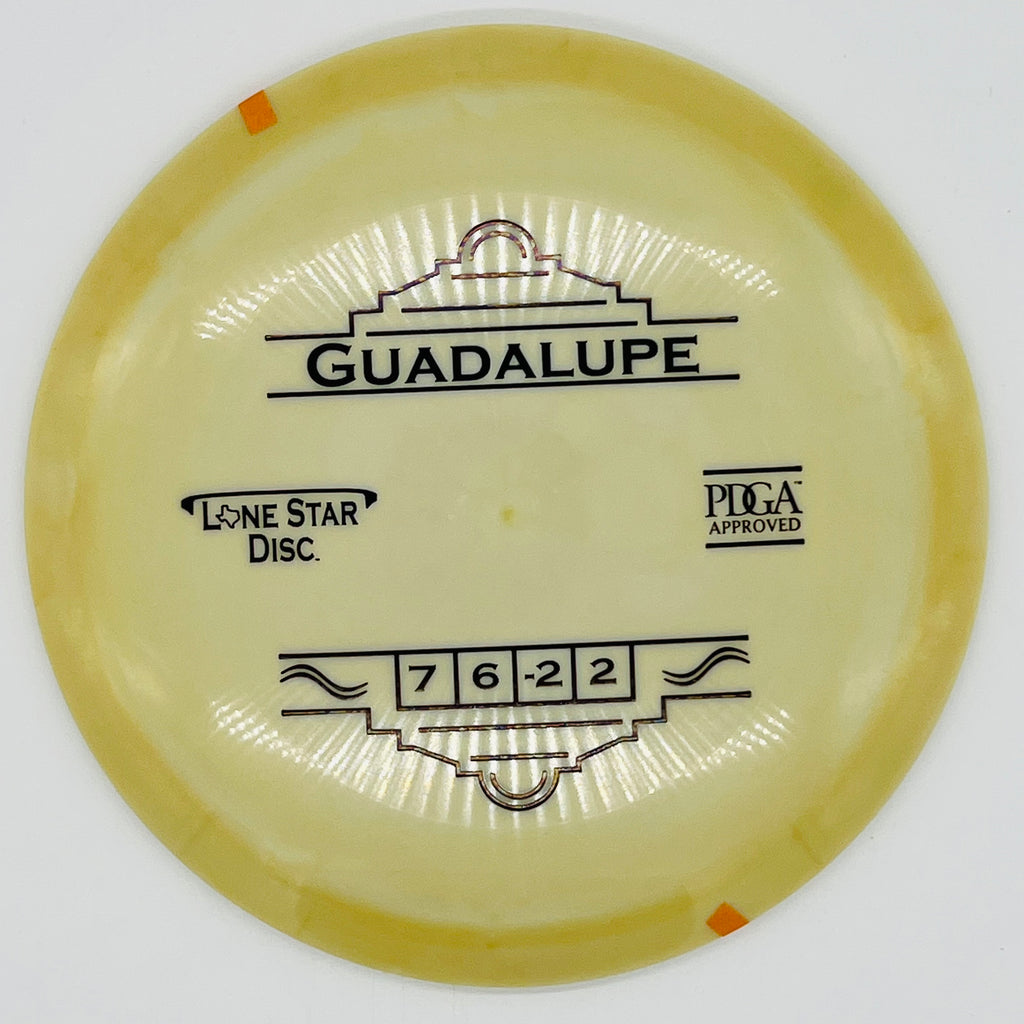 Lone Star Discs - Guadalupe (Stock Stamp)